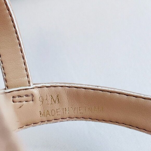 Linea Paolo Women's Verona Platform Wedge Sandal SIze 9.5 in Blush Comfort - Picture 12 of 14